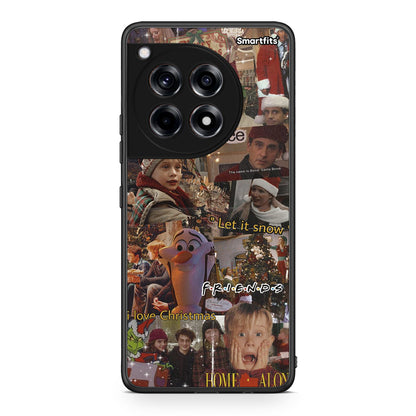OnePlus 12 Xmas Wishes θήκη από τη Smartfits με σχέδιο στο πίσω μέρος και μαύρο περίβλημα | Smartphone case with colorful back and black bezels by Smartfits