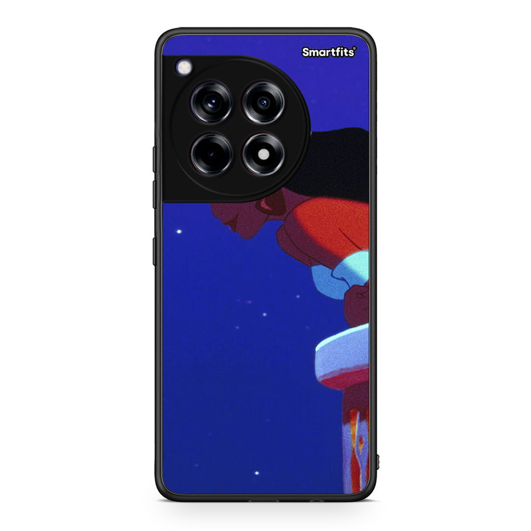 OnePlus 12R 5G Alladin And Jasmine Love 2 θήκη από τη Smartfits με σχέδιο στο πίσω μέρος και μαύρο περίβλημα | Smartphone case with colorful back and black bezels by Smartfits