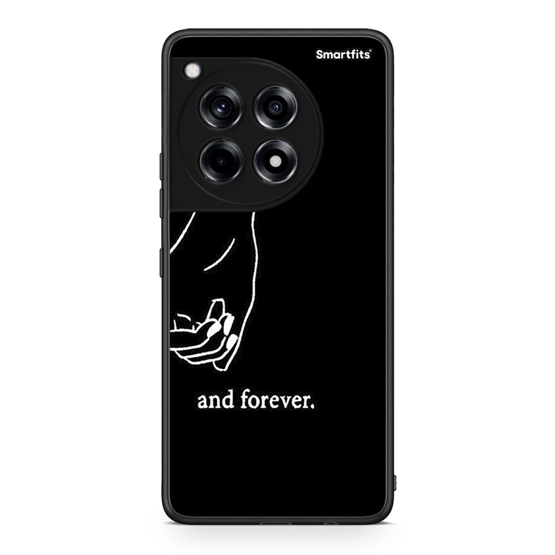 OnePlus 12R 5G Always & Forever 2 Θήκη Αγίου Βαλεντίνου από τη Smartfits με σχέδιο στο πίσω μέρος και μαύρο περίβλημα | Smartphone case with colorful back and black bezels by Smartfits