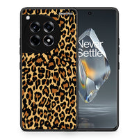 Thumbnail for Θήκη OnePlus 12R 5G Leopard Animal από τη Smartfits με σχέδιο στο πίσω μέρος και μαύρο περίβλημα | OnePlus 12R 5G Leopard Animal case with colorful back and black bezels