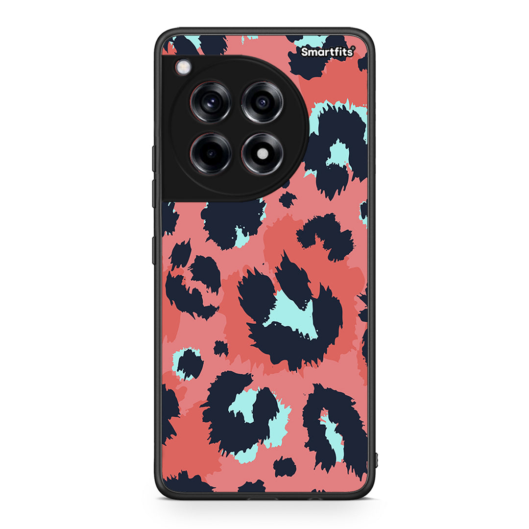 22 - OnePlus 12R 5G Pink Leopard Animal case, cover, bumper