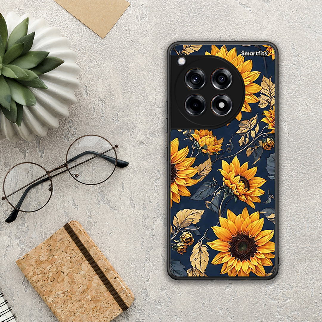 050 Autumn Sunflowers - OnePlus 12R 5G θήκη