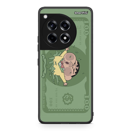 OnePlus 12R 5G Big Money Θήκη Αγίου Βαλεντίνου από τη Smartfits με σχέδιο στο πίσω μέρος και μαύρο περίβλημα | Smartphone case with colorful back and black bezels by Smartfits