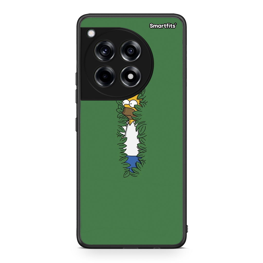 OnePlus 12R 5G Bush Man Θήκη Αγίου Βαλεντίνου από τη Smartfits με σχέδιο στο πίσω μέρος και μαύρο περίβλημα | Smartphone case with colorful back and black bezels by Smartfits
