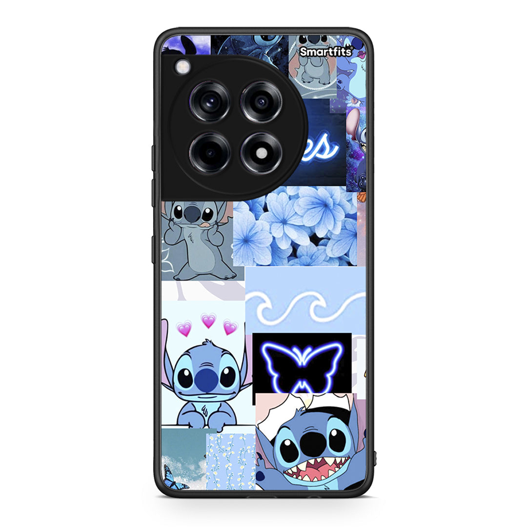 OnePlus 12R 5G Collage Good Vibes Θήκη Αγίου Βαλεντίνου από τη Smartfits με σχέδιο στο πίσω μέρος και μαύρο περίβλημα | Smartphone case with colorful back and black bezels by Smartfits