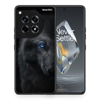 Thumbnail for Θήκη OnePlus 12R 5G Dark Wolf από τη Smartfits με σχέδιο στο πίσω μέρος και μαύρο περίβλημα | OnePlus 12R 5G Dark Wolf case with colorful back and black bezels
