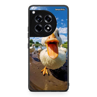 Thumbnail for OnePlus 12R 5G Duck Face θήκη από τη Smartfits με σχέδιο στο πίσω μέρος και μαύρο περίβλημα | Smartphone case with colorful back and black bezels by Smartfits
