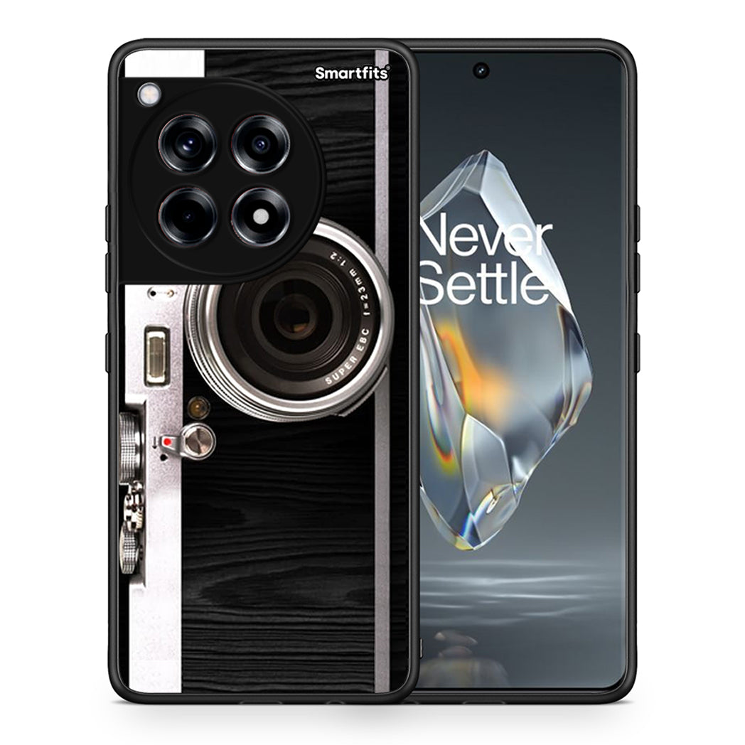 Θήκη OnePlus 12R 5G Emily In Paris από τη Smartfits με σχέδιο στο πίσω μέρος και μαύρο περίβλημα | OnePlus 12R 5G Emily In Paris case with colorful back and black bezels