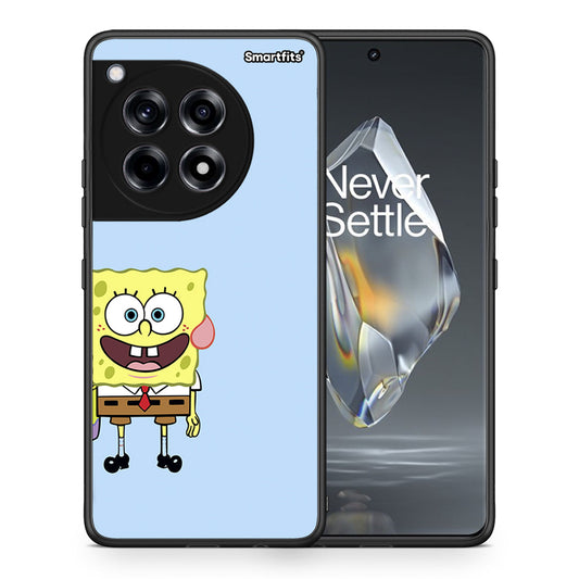 Θήκη OnePlus 12R 5G Friends Bob από τη Smartfits με σχέδιο στο πίσω μέρος και μαύρο περίβλημα | OnePlus 12R 5G Friends Bob case with colorful back and black bezels