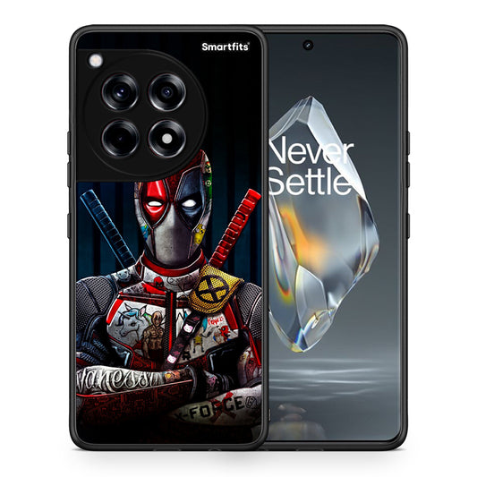 Θήκη OnePlus 12R 5G Funny Guy από τη Smartfits με σχέδιο στο πίσω μέρος και μαύρο περίβλημα | OnePlus 12R 5G Funny Guy case with colorful back and black bezels