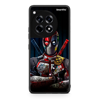 OnePlus 12R 5G Funny Guy θήκη από τη Smartfits με σχέδιο στο πίσω μέρος και μαύρο περίβλημα | Smartphone case with colorful back and black bezels by Smartfits