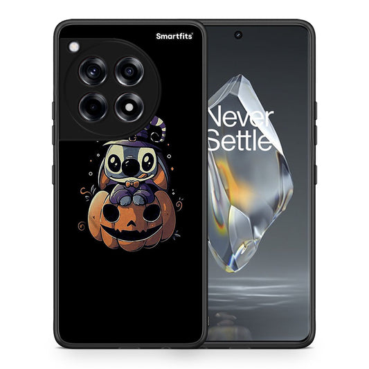 Θήκη OnePlus 12R 5G Halloween Stitch από τη Smartfits με σχέδιο στο πίσω μέρος και μαύρο περίβλημα | OnePlus 12R 5G Halloween Stitch case with colorful back and black bezels