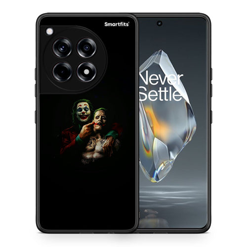 Θήκη OnePlus 12R 5G Clown Hero από τη Smartfits με σχέδιο στο πίσω μέρος και μαύρο περίβλημα | OnePlus 12R 5G Clown Hero case with colorful back and black bezels
