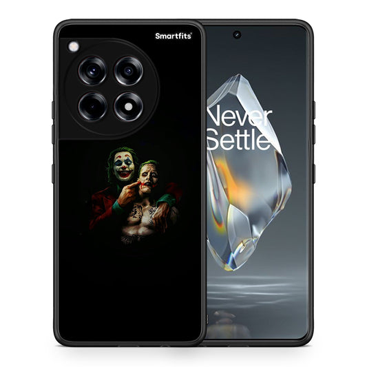 Θήκη OnePlus 12R 5G Clown Hero από τη Smartfits με σχέδιο στο πίσω μέρος και μαύρο περίβλημα | OnePlus 12R 5G Clown Hero case with colorful back and black bezels