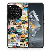 Thumbnail for Θήκη OnePlus 12R 5G Live To Travel από τη Smartfits με σχέδιο στο πίσω μέρος και μαύρο περίβλημα | OnePlus 12R 5G Live To Travel case with colorful back and black bezels