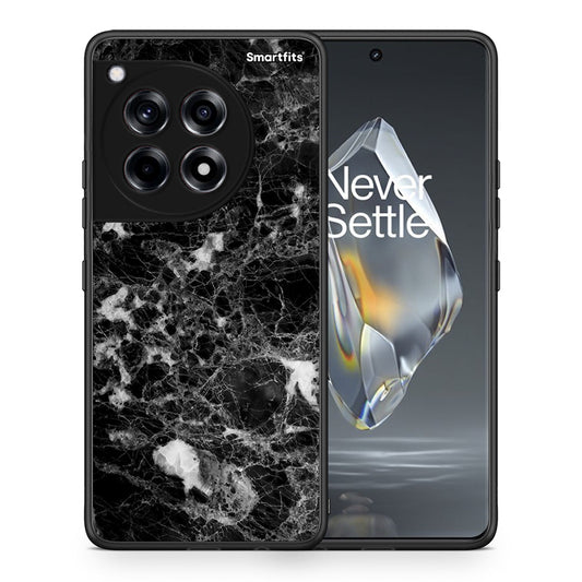 Θήκη OnePlus 12R 5G Male Marble από τη Smartfits με σχέδιο στο πίσω μέρος και μαύρο περίβλημα | OnePlus 12R 5G Male Marble case with colorful back and black bezels