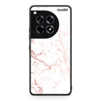 Thumbnail for 116 - OnePlus 12R 5G Pink Splash Marble case, cover, bumper
