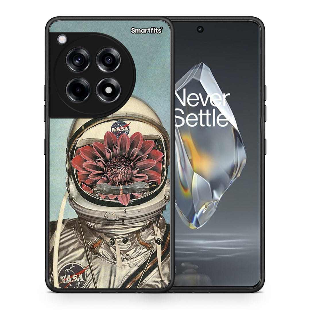 Θήκη OnePlus 12R 5G Nasa Bloom από τη Smartfits με σχέδιο στο πίσω μέρος και μαύρο περίβλημα | OnePlus 12R 5G Nasa Bloom case with colorful back and black bezels