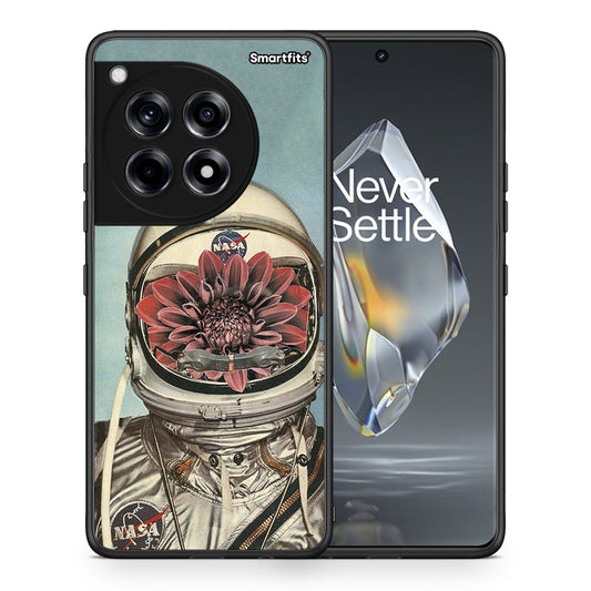 Θήκη OnePlus 12R 5G Nasa Bloom από τη Smartfits με σχέδιο στο πίσω μέρος και μαύρο περίβλημα | OnePlus 12R 5G Nasa Bloom case with colorful back and black bezels