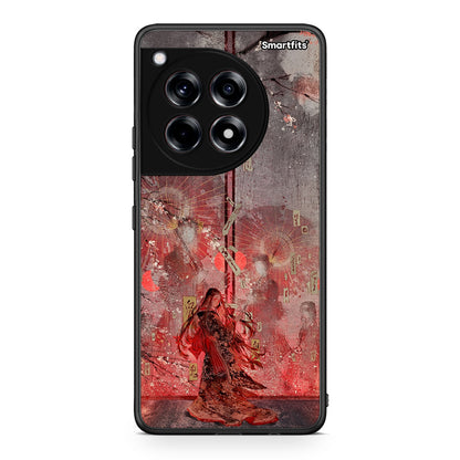 OnePlus 12R 5G Nezuko Kamado θήκη από τη Smartfits με σχέδιο στο πίσω μέρος και μαύρο περίβλημα | Smartphone case with colorful back and black bezels by Smartfits
