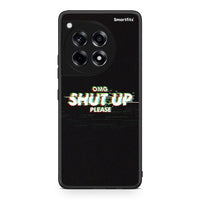 Thumbnail for OnePlus 12R 5G OMG ShutUp θήκη από τη Smartfits με σχέδιο στο πίσω μέρος και μαύρο περίβλημα | Smartphone case with colorful back and black bezels by Smartfits