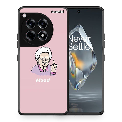 Θήκη OnePlus 12R 5G Mood PopArt από τη Smartfits με σχέδιο στο πίσω μέρος και μαύρο περίβλημα | OnePlus 12R 5G Mood PopArt case with colorful back and black bezels
