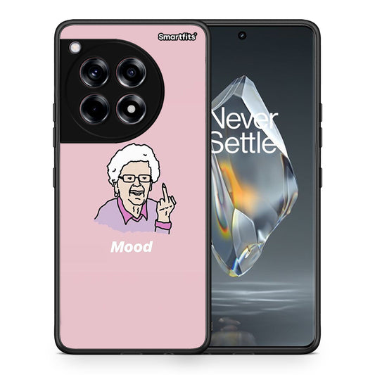 Θήκη OnePlus 12R 5G Mood PopArt από τη Smartfits με σχέδιο στο πίσω μέρος και μαύρο περίβλημα | OnePlus 12R 5G Mood PopArt case with colorful back and black bezels