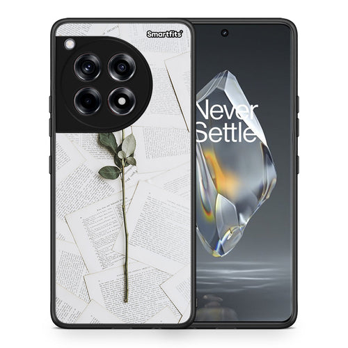 Θήκη OnePlus 12R 5G Red Rose από τη Smartfits με σχέδιο στο πίσω μέρος και μαύρο περίβλημα | OnePlus 12R 5G Red Rose case with colorful back and black bezels