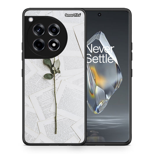 Θήκη OnePlus 12R 5G Red Rose από τη Smartfits με σχέδιο στο πίσω μέρος και μαύρο περίβλημα | OnePlus 12R 5G Red Rose case with colorful back and black bezels