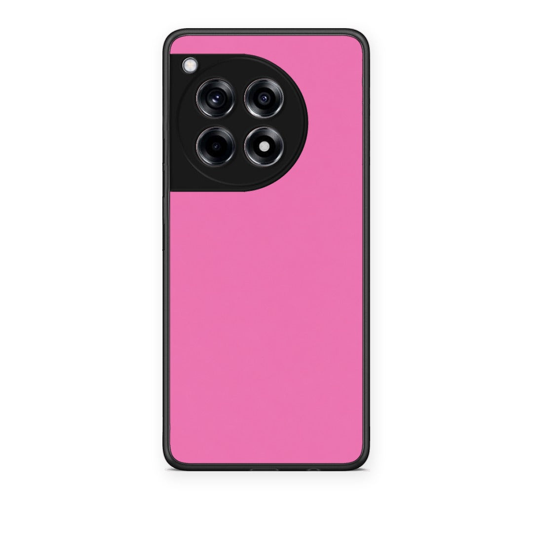 Θήκη OnePlus 12R 5G Rose Pink από τη Smartfits με σχέδιο στο πίσω μέρος και μαύρο περίβλημα | OnePlus 12R 5G Rose Pink case with colorful back and black bezels