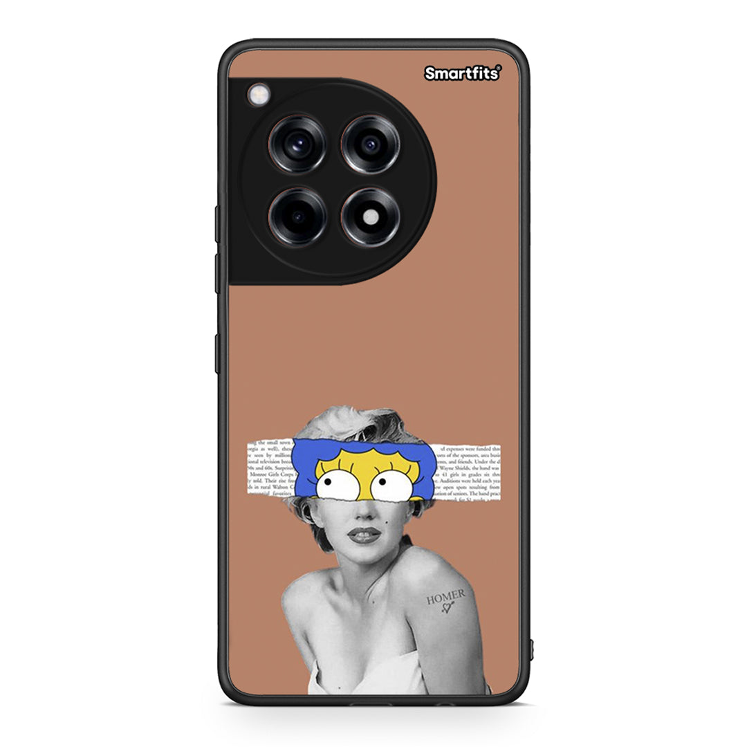 OnePlus 12R 5G Sim Merilyn θήκη από τη Smartfits με σχέδιο στο πίσω μέρος και μαύρο περίβλημα | Smartphone case with colorful back and black bezels by Smartfits