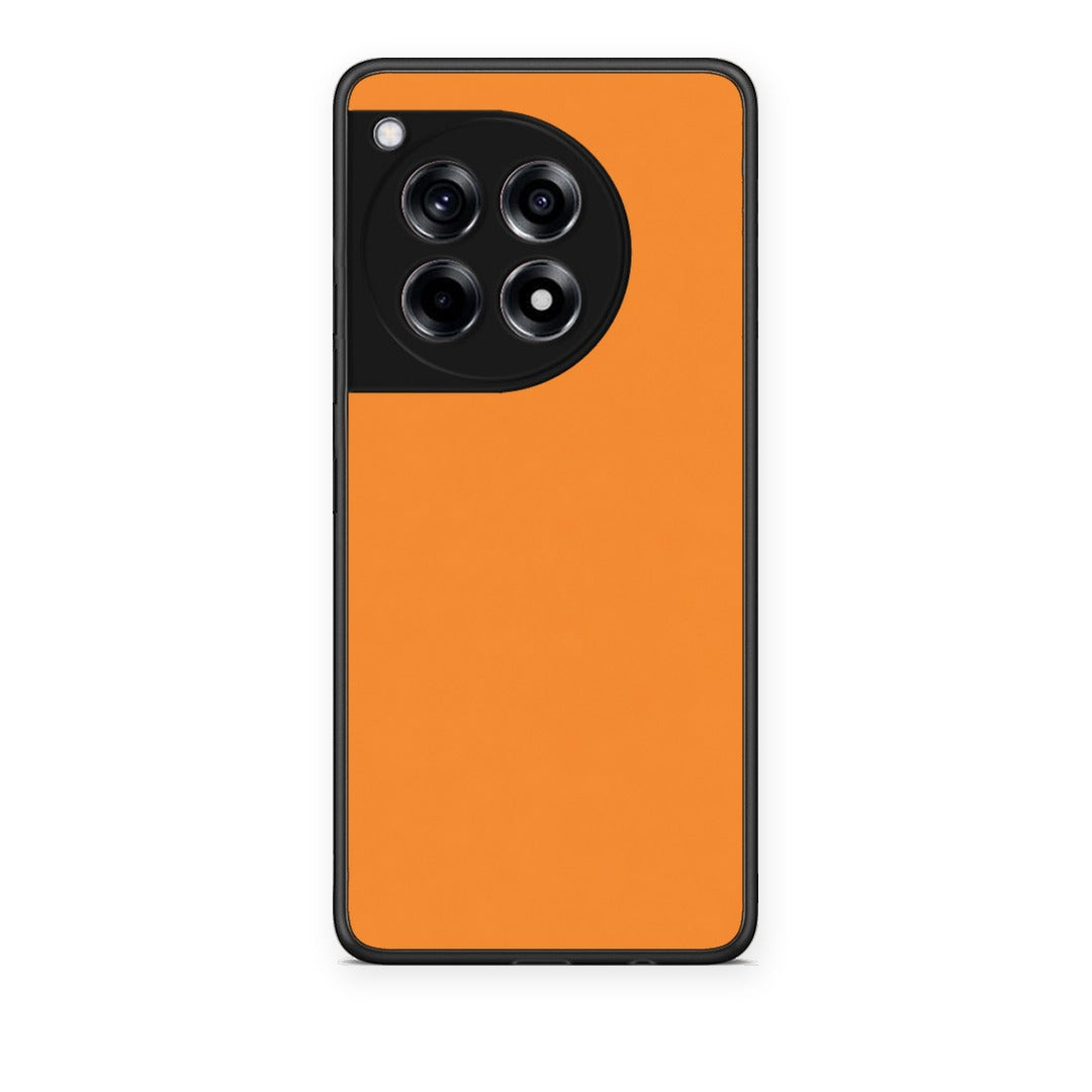 Θήκη OnePlus 12R 5G Tangerine Orange από τη Smartfits με σχέδιο στο πίσω μέρος και μαύρο περίβλημα | OnePlus 12R 5G Tangerine Orange case with colorful back and black bezels