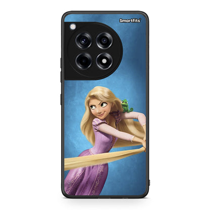 OnePlus 12R 5G Tangled 2 Θήκη Αγίου Βαλεντίνου από τη Smartfits με σχέδιο στο πίσω μέρος και μαύρο περίβλημα | Smartphone case with colorful back and black bezels by Smartfits