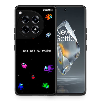 Θήκη OnePlus 12R 5G AFK Text από τη Smartfits με σχέδιο στο πίσω μέρος και μαύρο περίβλημα | OnePlus 12R 5G AFK Text case with colorful back and black bezels