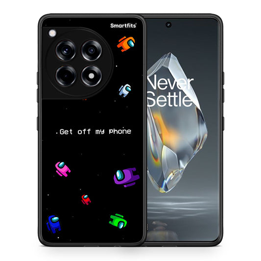 Θήκη OnePlus 12R 5G AFK Text από τη Smartfits με σχέδιο στο πίσω μέρος και μαύρο περίβλημα | OnePlus 12R 5G AFK Text case with colorful back and black bezels
