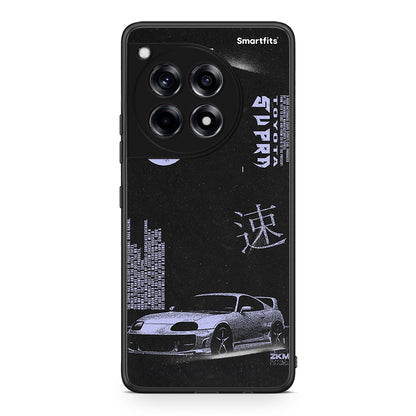OnePlus 12R 5G Tokyo Drift Θήκη Αγίου Βαλεντίνου από τη Smartfits με σχέδιο στο πίσω μέρος και μαύρο περίβλημα | Smartphone case with colorful back and black bezels by Smartfits