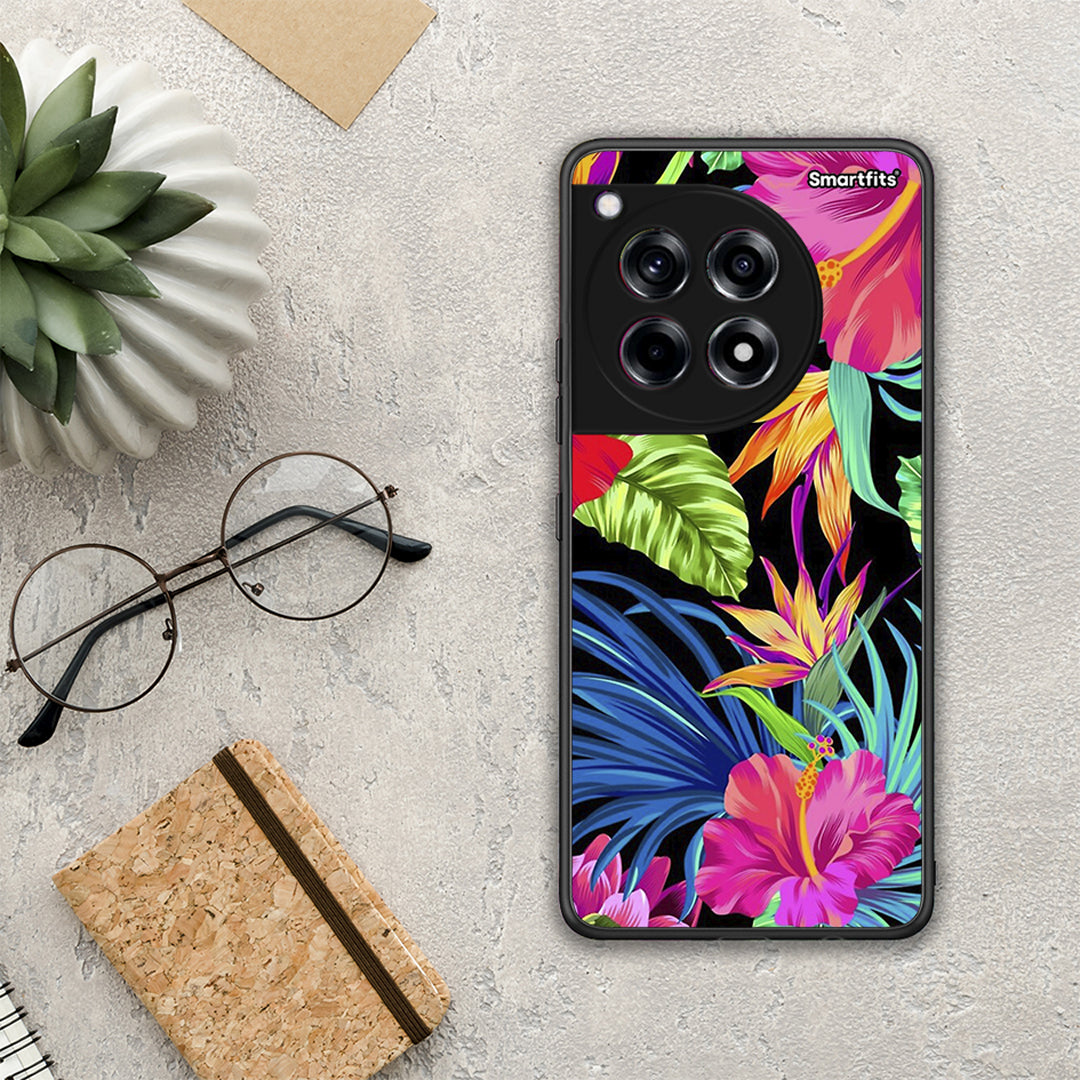 Tropical Flowers - OnePlus 12R 5G θήκη