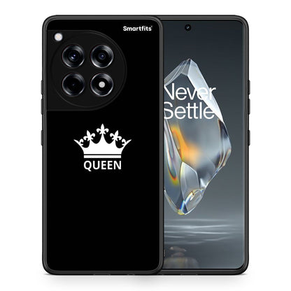 Θήκη OnePlus 12R 5G Queen Valentine από τη Smartfits με σχέδιο στο πίσω μέρος και μαύρο περίβλημα | OnePlus 12R 5G Queen Valentine case with colorful back and black bezels