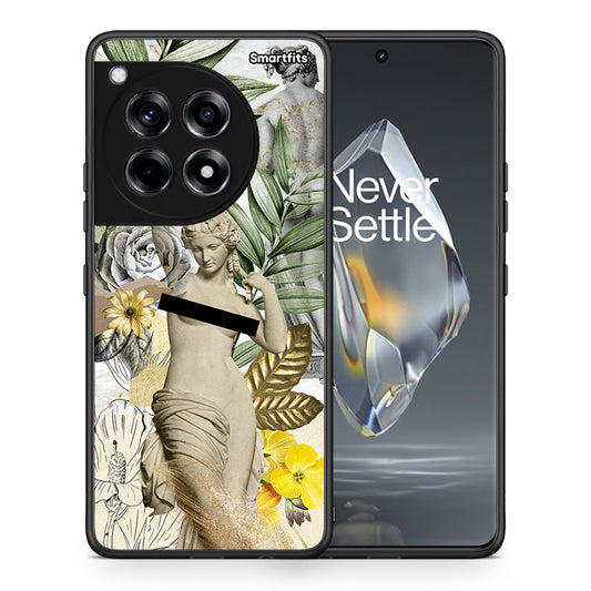 Θήκη OnePlus 12R 5G Woman Statue από τη Smartfits με σχέδιο στο πίσω μέρος και μαύρο περίβλημα | OnePlus 12R 5G Woman Statue case with colorful back and black bezels
