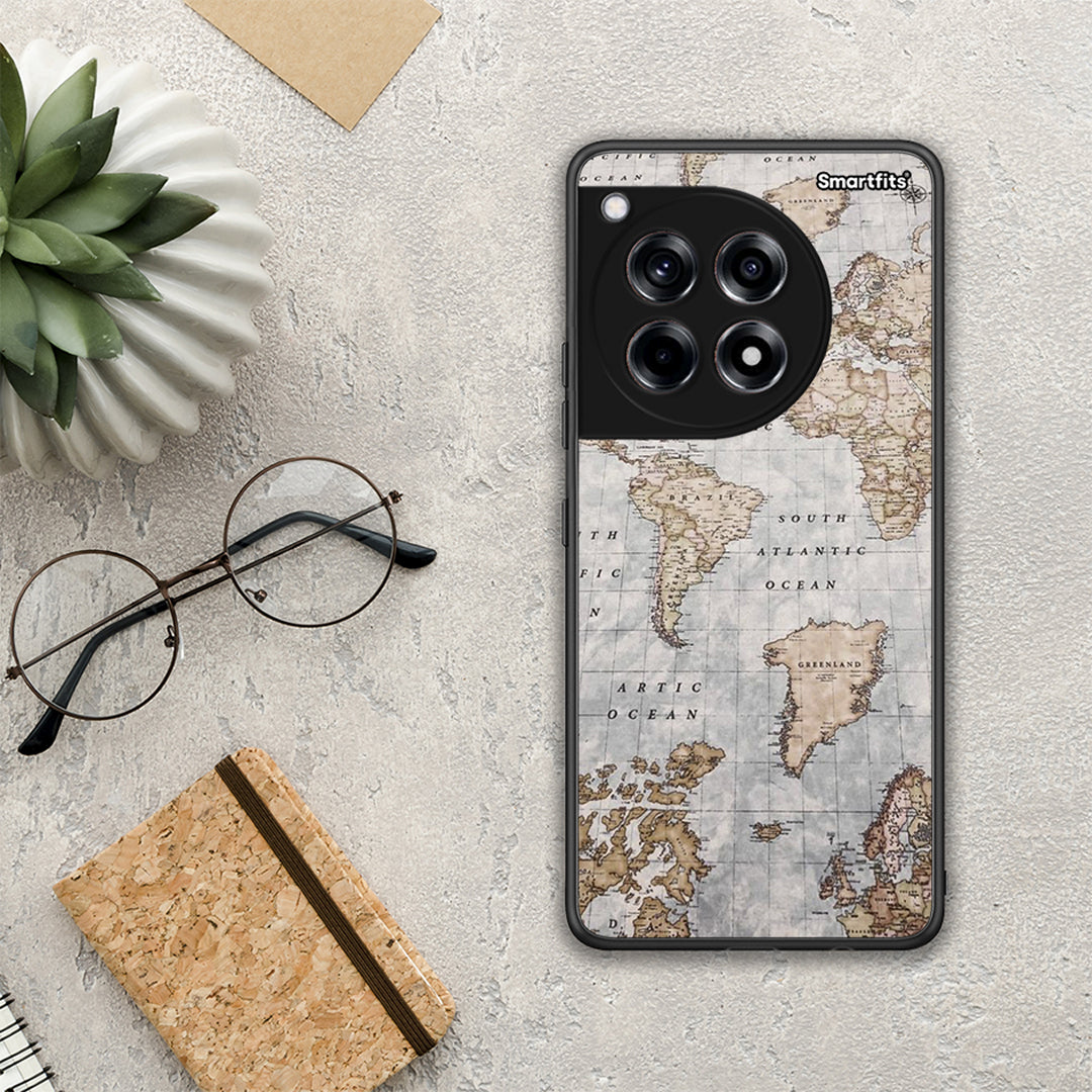 World Map - OnePlus 12R 5G θήκη