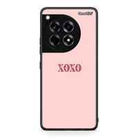 Thumbnail for OnePlus 12R 5G XOXO Love θήκη από τη Smartfits με σχέδιο στο πίσω μέρος και μαύρο περίβλημα | Smartphone case with colorful back and black bezels by Smartfits