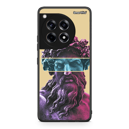OnePlus 12R 5G Zeus Art Θήκη Αγίου Βαλεντίνου από τη Smartfits με σχέδιο στο πίσω μέρος και μαύρο περίβλημα | Smartphone case with colorful back and black bezels by Smartfits
