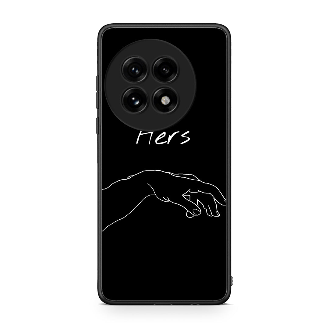 OnePlus 13 Aeshetic Love 1 Θήκη Αγίου Βαλεντίνου από τη Smartfits με σχέδιο στο πίσω μέρος και μαύρο περίβλημα | Smartphone case with colorful back and black bezels by Smartfits