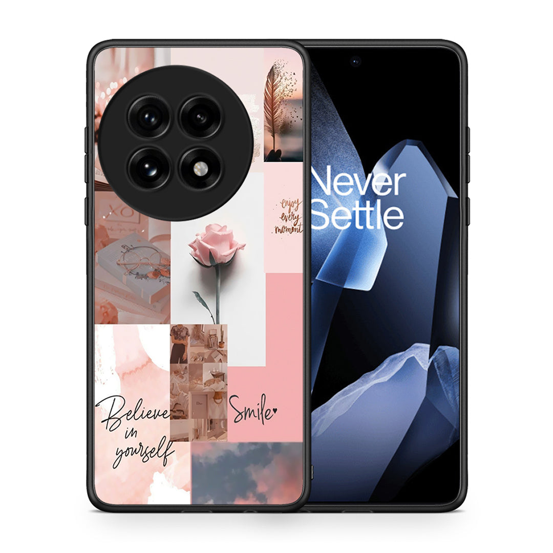 Θήκη OnePlus 13 Aesthetic Collage από τη Smartfits με σχέδιο στο πίσω μέρος και μαύρο περίβλημα | OnePlus 13 Aesthetic Collage case with colorful back and black bezels