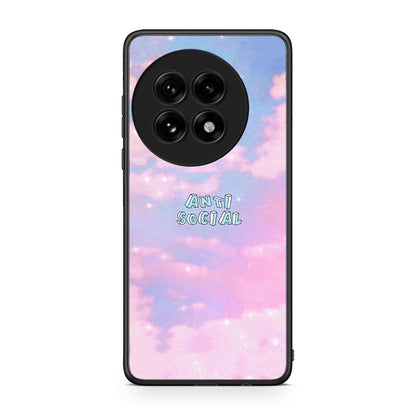 OnePlus 13 Anti Social Θήκη Αγίου Βαλεντίνου από τη Smartfits με σχέδιο στο πίσω μέρος και μαύρο περίβλημα | Smartphone case with colorful back and black bezels by Smartfits