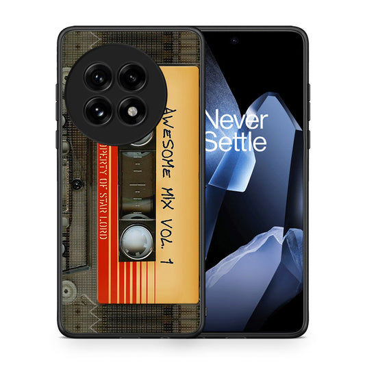 Θήκη OnePlus 13 Awesome Mix από τη Smartfits με σχέδιο στο πίσω μέρος και μαύρο περίβλημα | OnePlus 13 Awesome Mix case with colorful back and black bezels