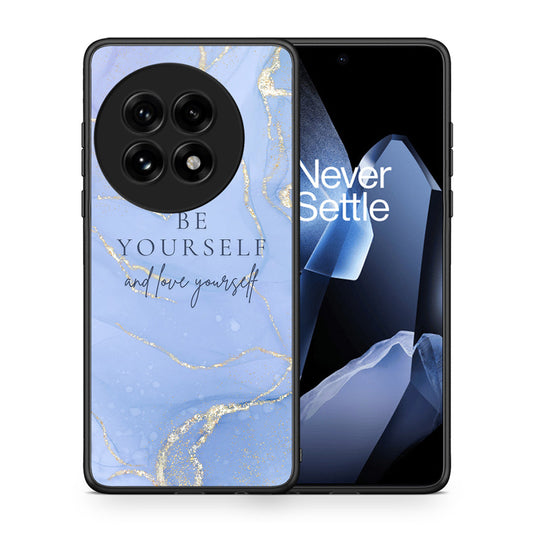 Θήκη OnePlus 13 Be Yourself από τη Smartfits με σχέδιο στο πίσω μέρος και μαύρο περίβλημα | OnePlus 13 Be Yourself case with colorful back and black bezels