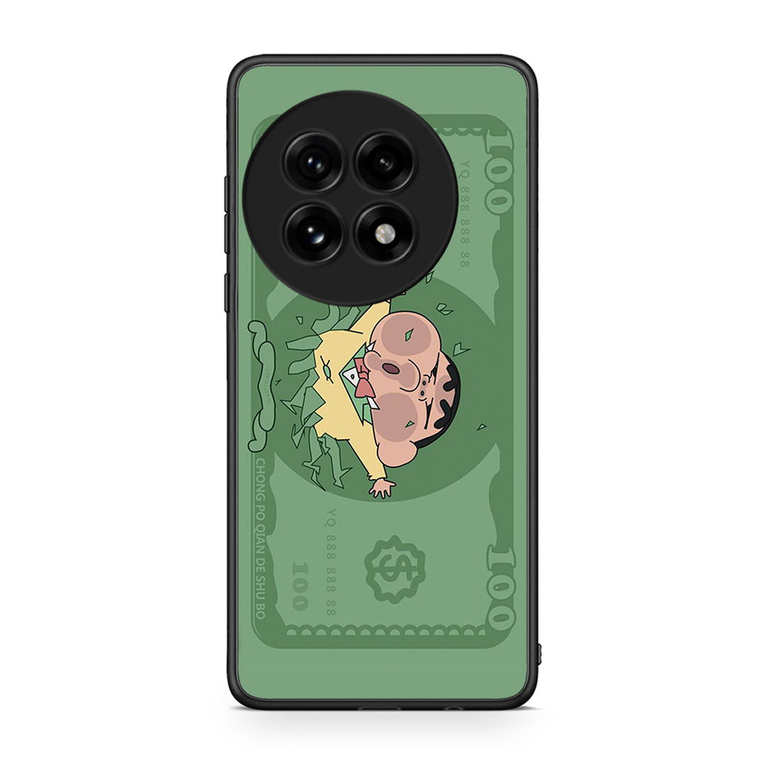 OnePlus 13 Big Money Θήκη Αγίου Βαλεντίνου από τη Smartfits με σχέδιο στο πίσω μέρος και μαύρο περίβλημα | Smartphone case with colorful back and black bezels by Smartfits