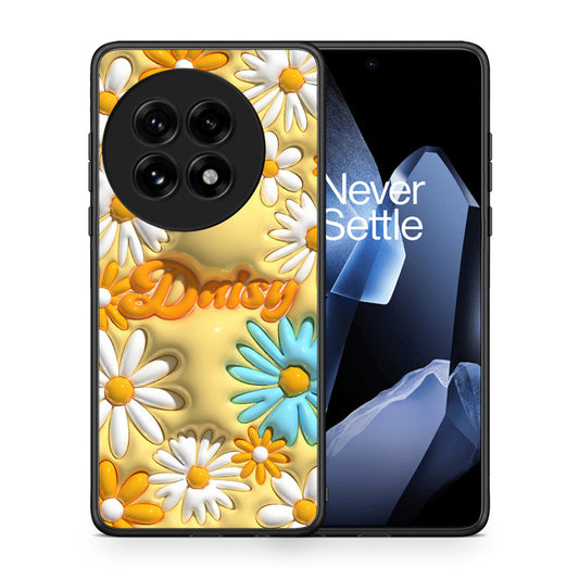 Θήκη OnePlus 13 Bubble Daisies από τη Smartfits με σχέδιο στο πίσω μέρος και μαύρο περίβλημα | OnePlus 13 Bubble Daisies case with colorful back and black bezels