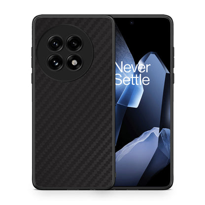 Θήκη OnePlus 13 Carbon Black από τη Smartfits με σχέδιο στο πίσω μέρος και μαύρο περίβλημα | OnePlus 13 Carbon Black case with colorful back and black bezels